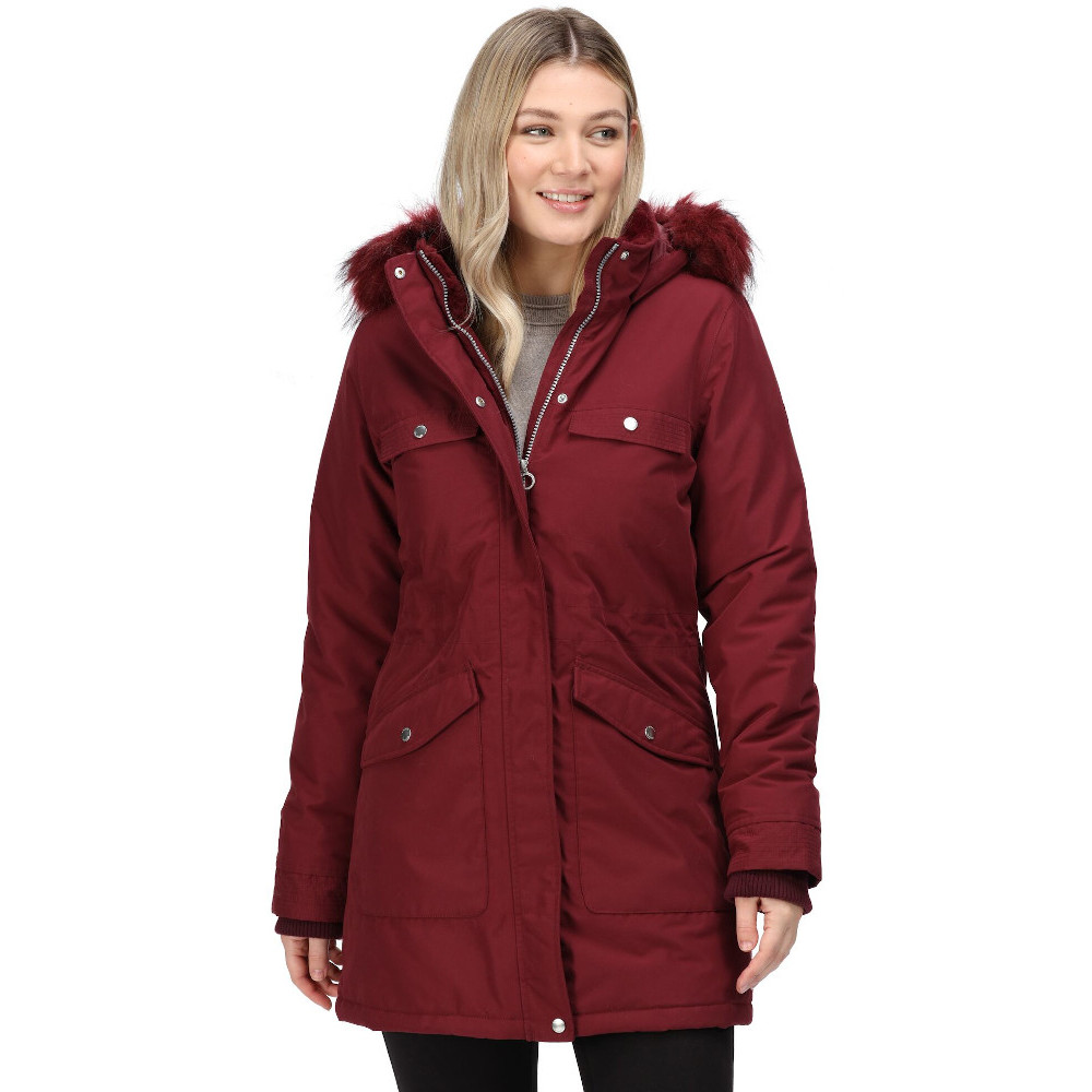 Women's safiyya waterproof insulated cheap parka jacket