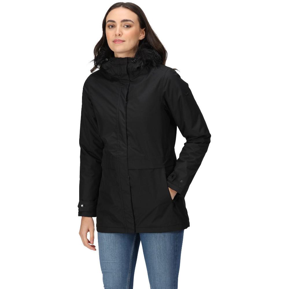 Regatta Womens Myla II Waterproof Hooded Insulated Coat Outdoor Look