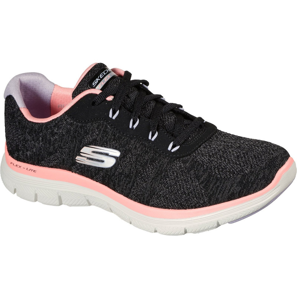 Skechers Womens Flex Appeal 4.0 Fresh Move Lace Up Trainers Outdoor Look