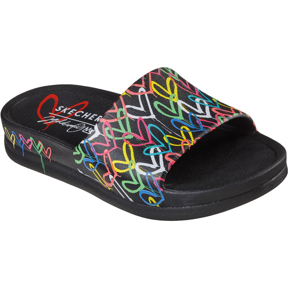 Skechers Womens Cali Charm Trust Love Slip On Sliders Outdoor Look