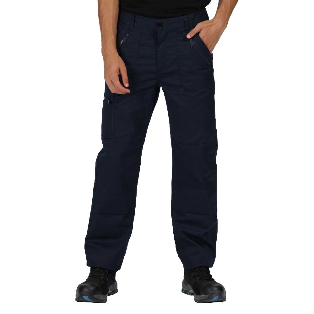 Mens Construction Cordura Workwear Heavy Duty Safety Trousers Utility Work  Pants  eBay